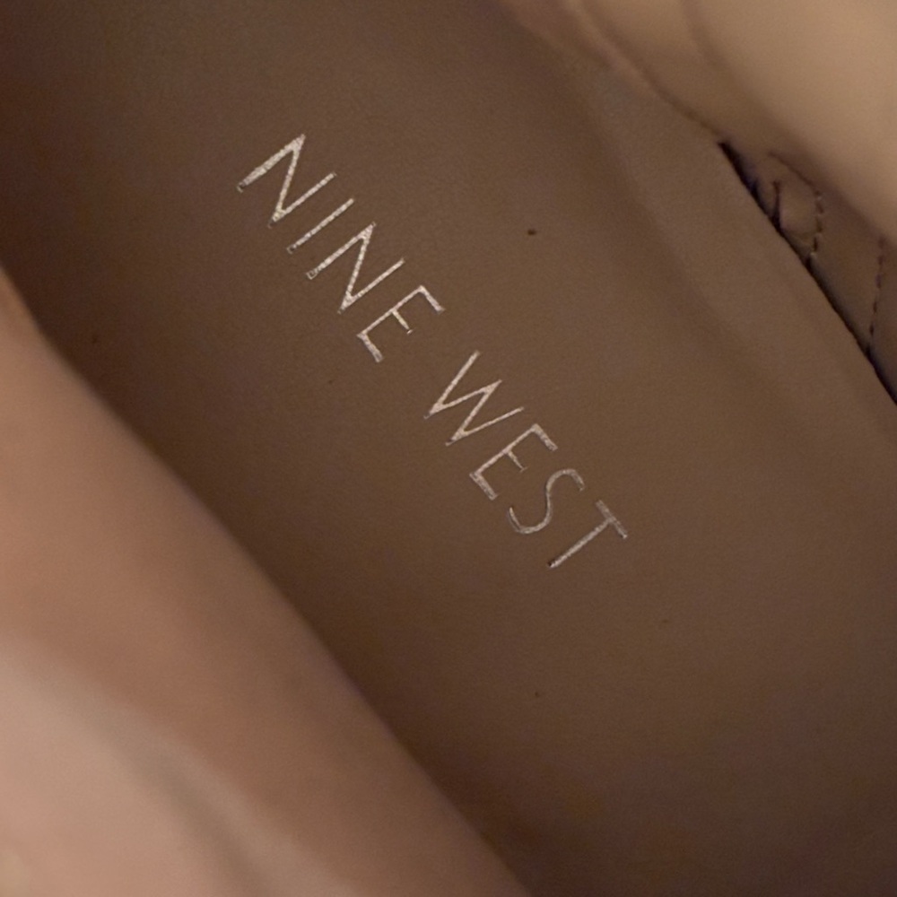 Nine West Cream Ankle Booties - Picture 5 of 6